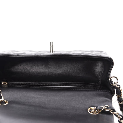Chanel Lambskin Quilted Mini Rectangular Flap Black 4 of 9