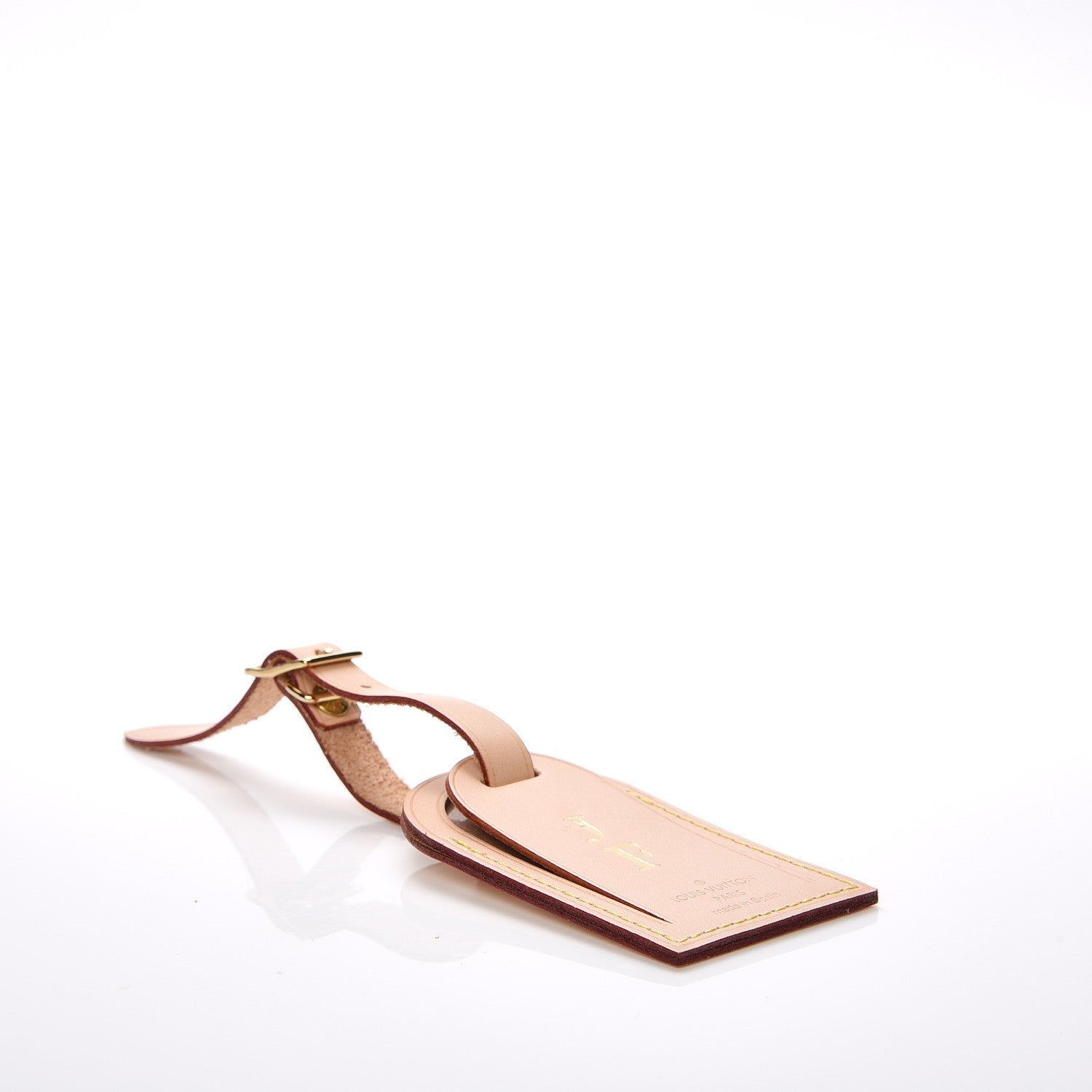 Louis Vuitton Vachetta Luggage Tag 4 of 5