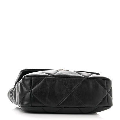 Chanel Lambskin Quilted Medium Chanel 19 Flap Black 3 of 9