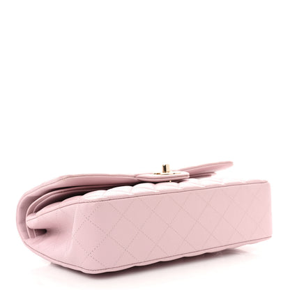 Chanel Caviar Quilted Medium Double Flap Light Pink 5 of 11