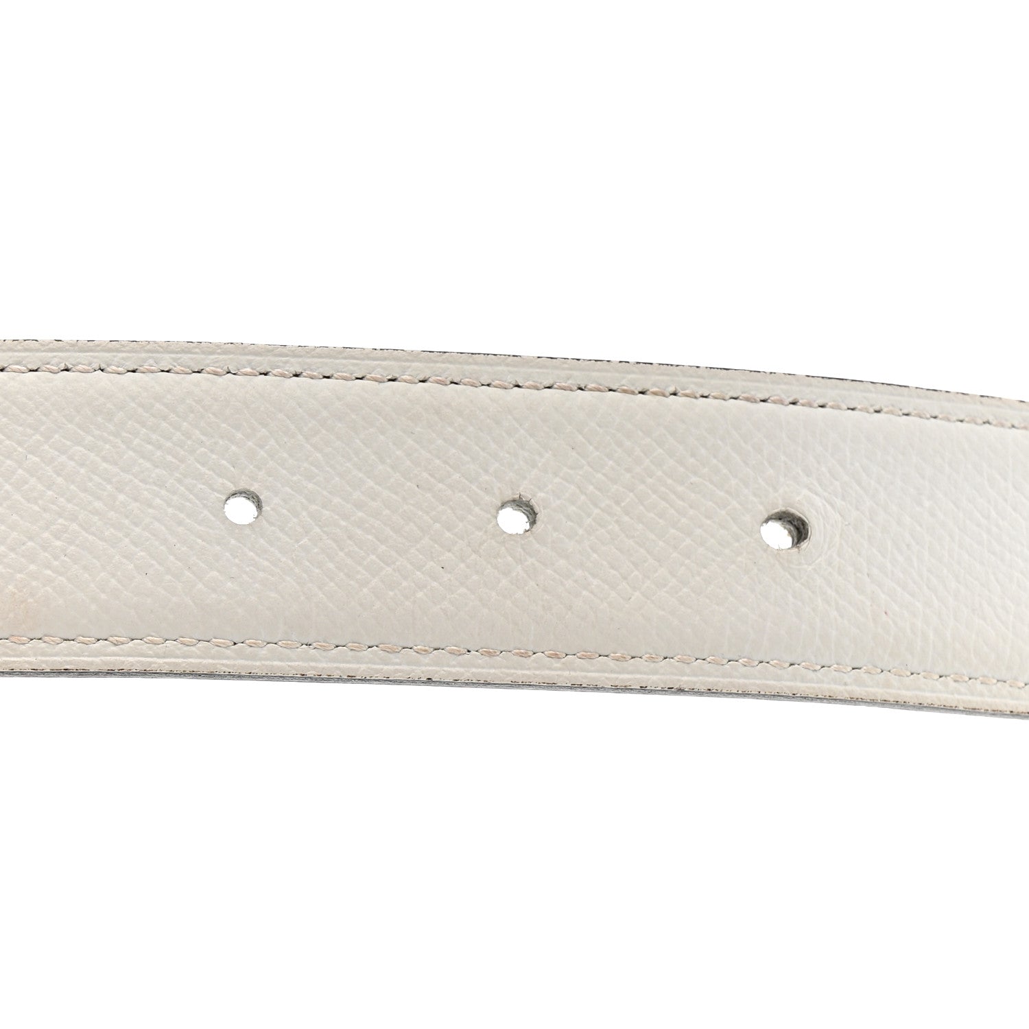 Hermes Epsom 32mm Belt 80 32 Nata Jaune Milton 6 of 7