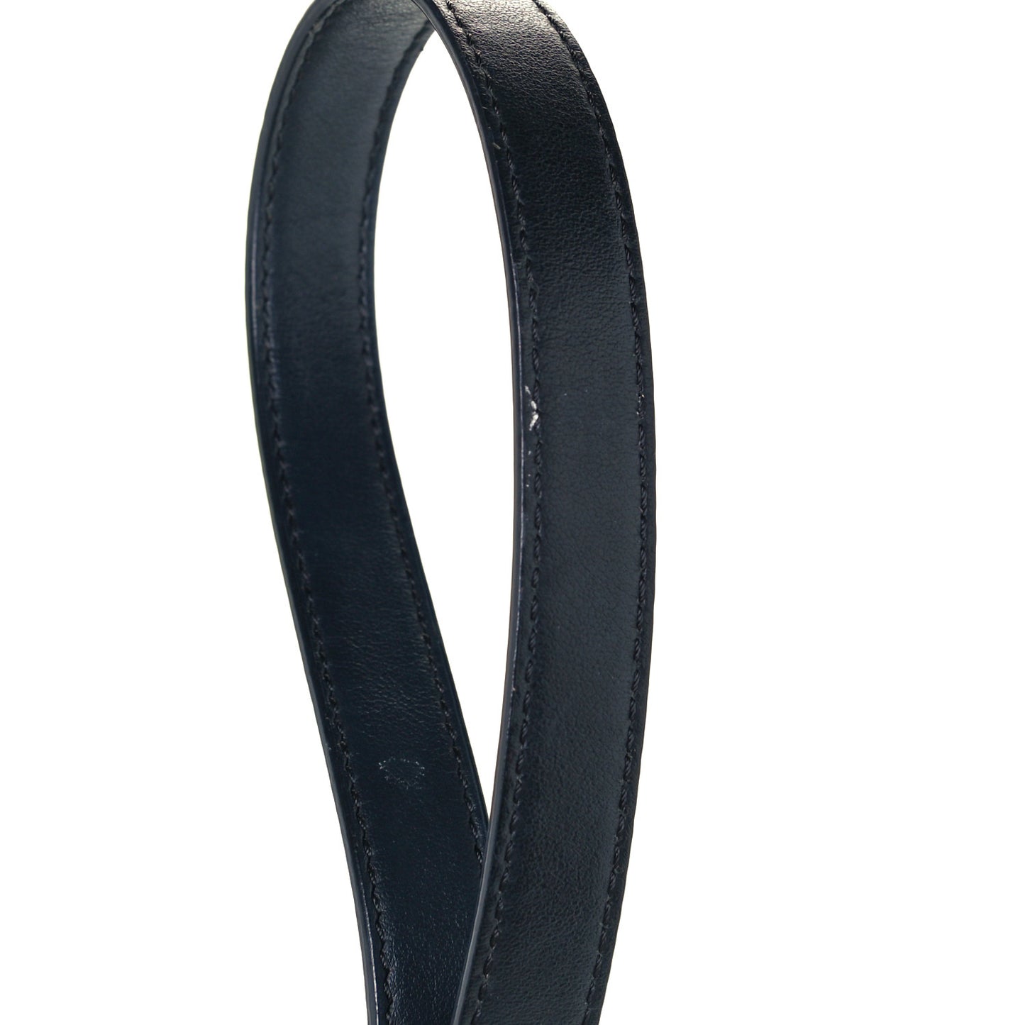 Glazed Fabric Vitello Century FF 1974 Stamp Patch Mini Camera Case Mogano Panna Black