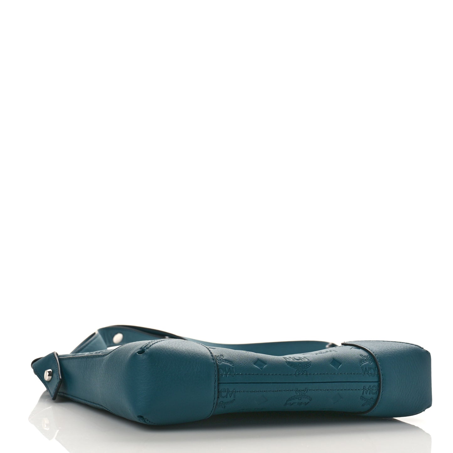 Calfskin Ottomar Monogram Medium Klara Shoulder Bag Blue