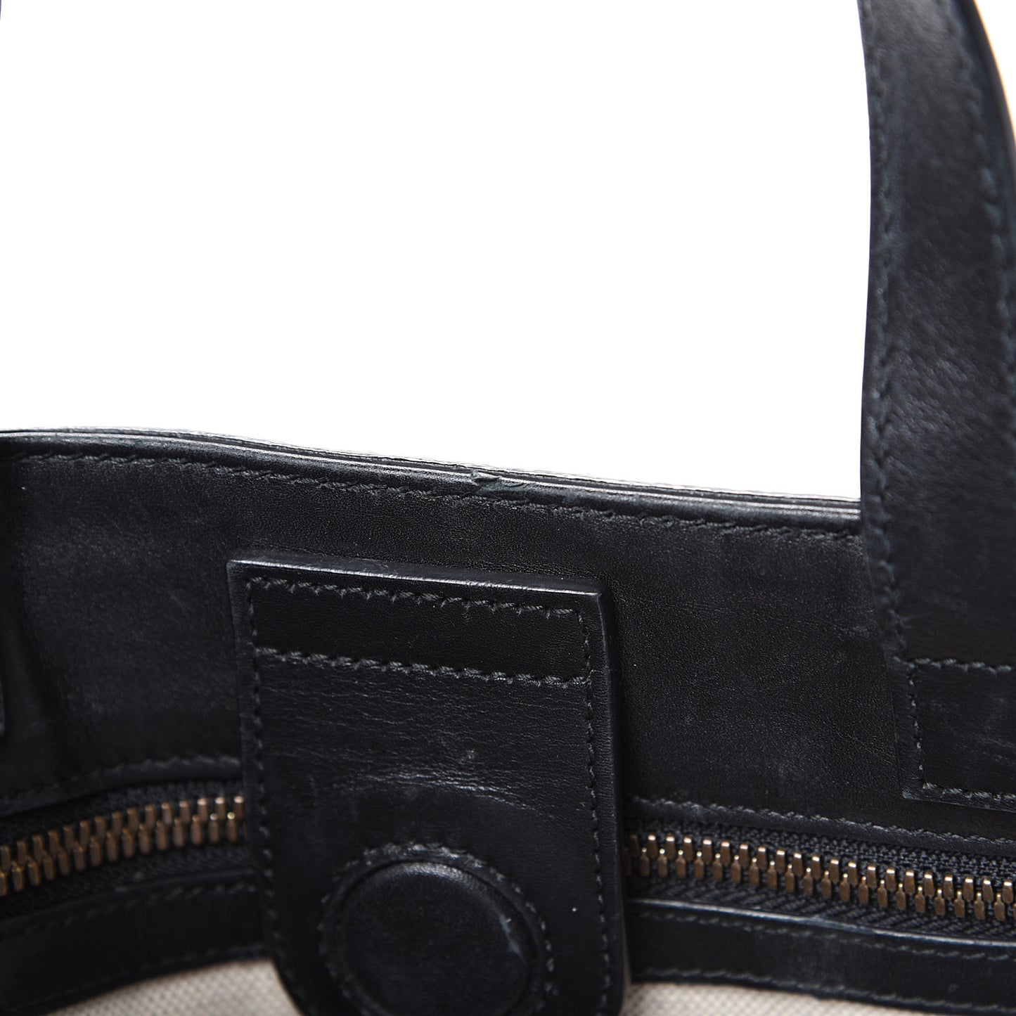 Soft GG Supreme Monogram Kingsnake Vertical Tote Black