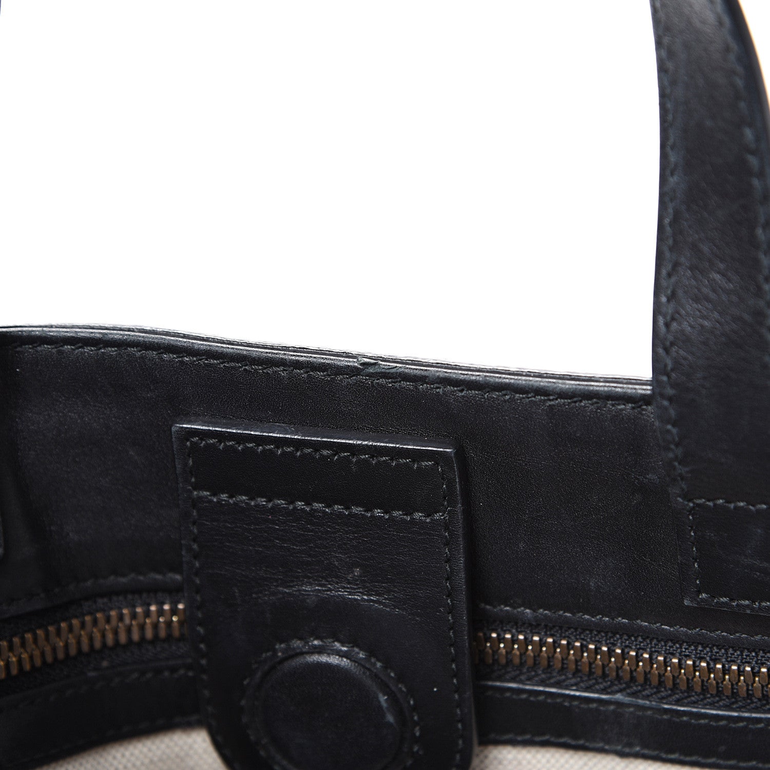 Gucci Soft GG Supreme Monogram Kingsnake Vertical Tote Black 14 of 16
