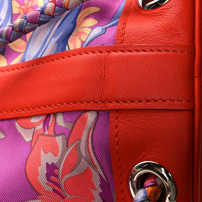Hermes Silk Swift Flamingo Party Soie Cool Capucine 10 of 10