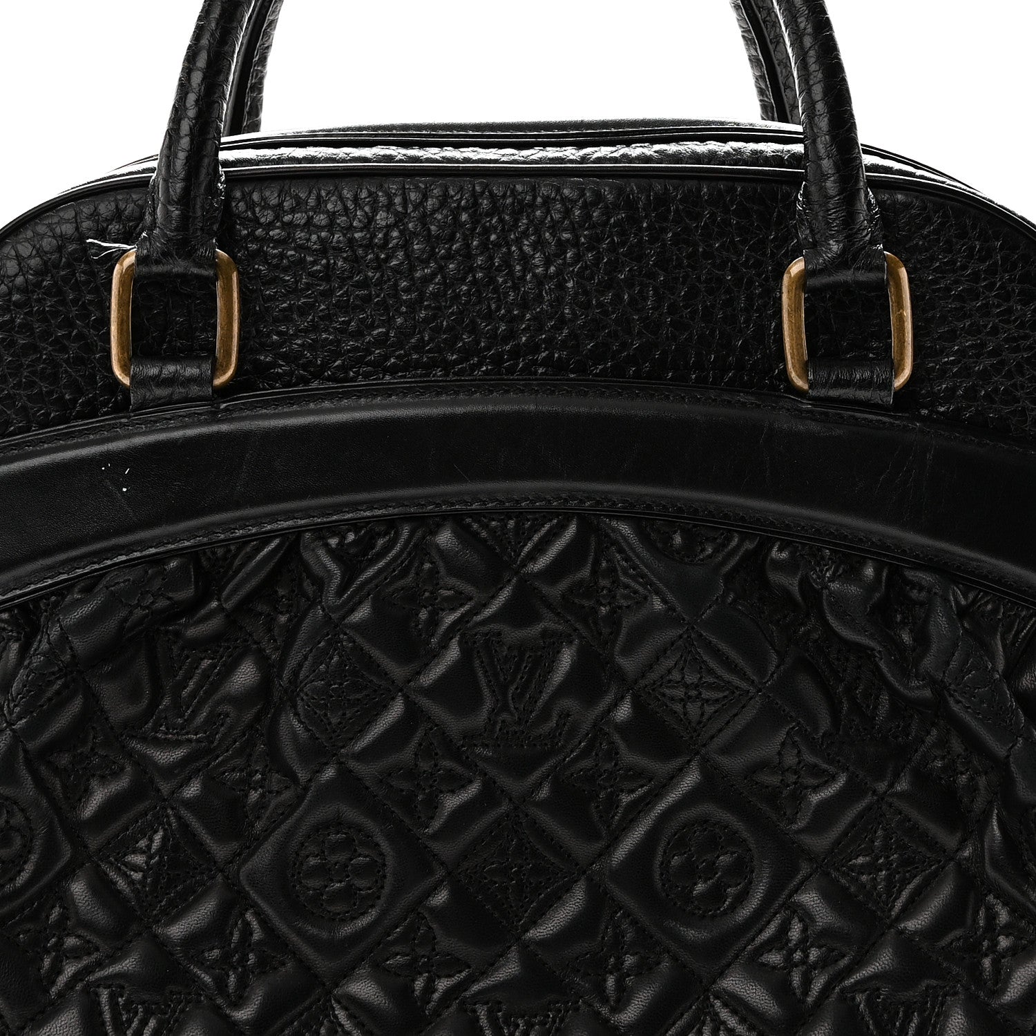 Louis Vuitton Lambskin Vienna Mizi Black 7 of 10