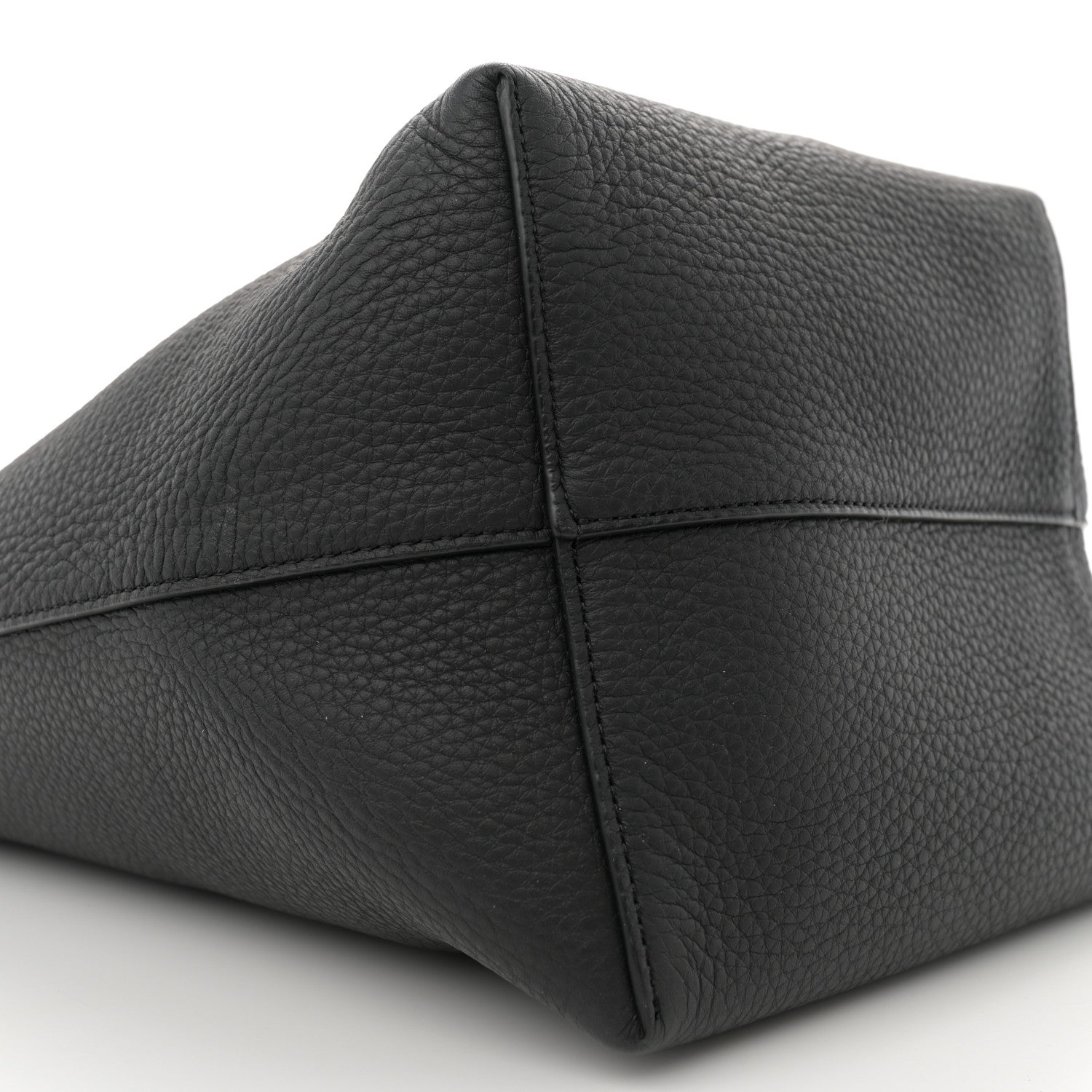 The Row Grained Calfskin Medium N/S Park Tote Black 9 of 11