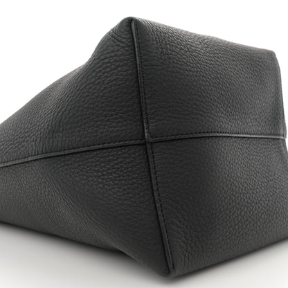 The Row Grained Calfskin Medium N/S Park Tote Black 9 of 11