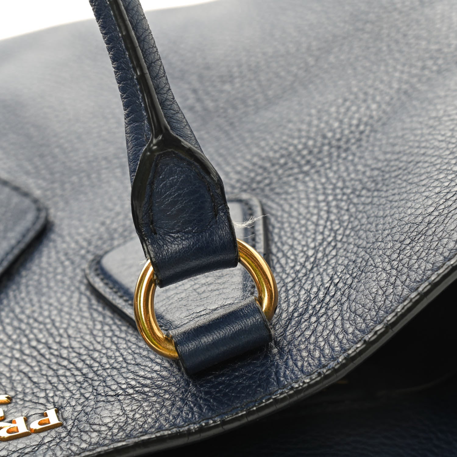 Prada Vitello Daino Tote Inchiostro 17 of 17