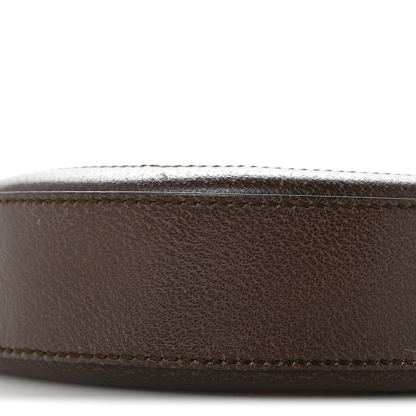 GG Supreme Monogram Web Mini Ophidia Round Shoulder Bag Brown