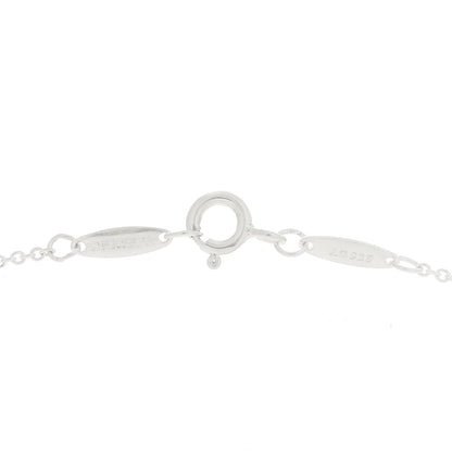 Tiffany Sterling Silver Aquamarine .13ct Elsa Peretti Color by the Yard Pendant Necklace 4 of 7