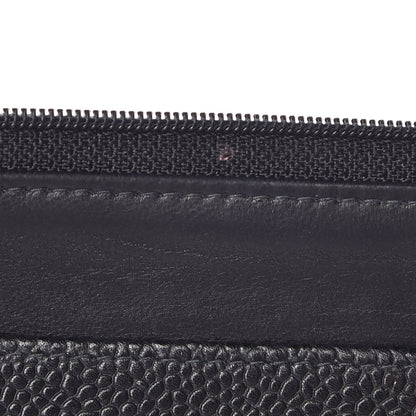 Chanel Caviar Timeless CC Wallet On Chain WOC Black 16 of 18