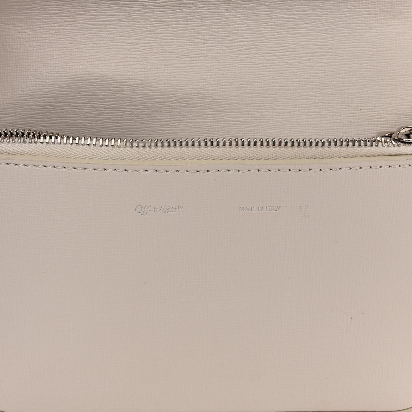 Calfskin Diag Flap Bag White Black
