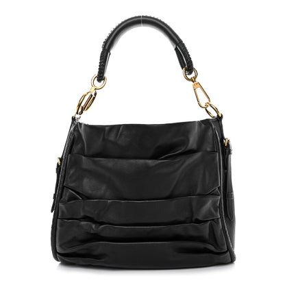 Christian Dior Lambskin Medium Libertine Hobo Black 1 of 10