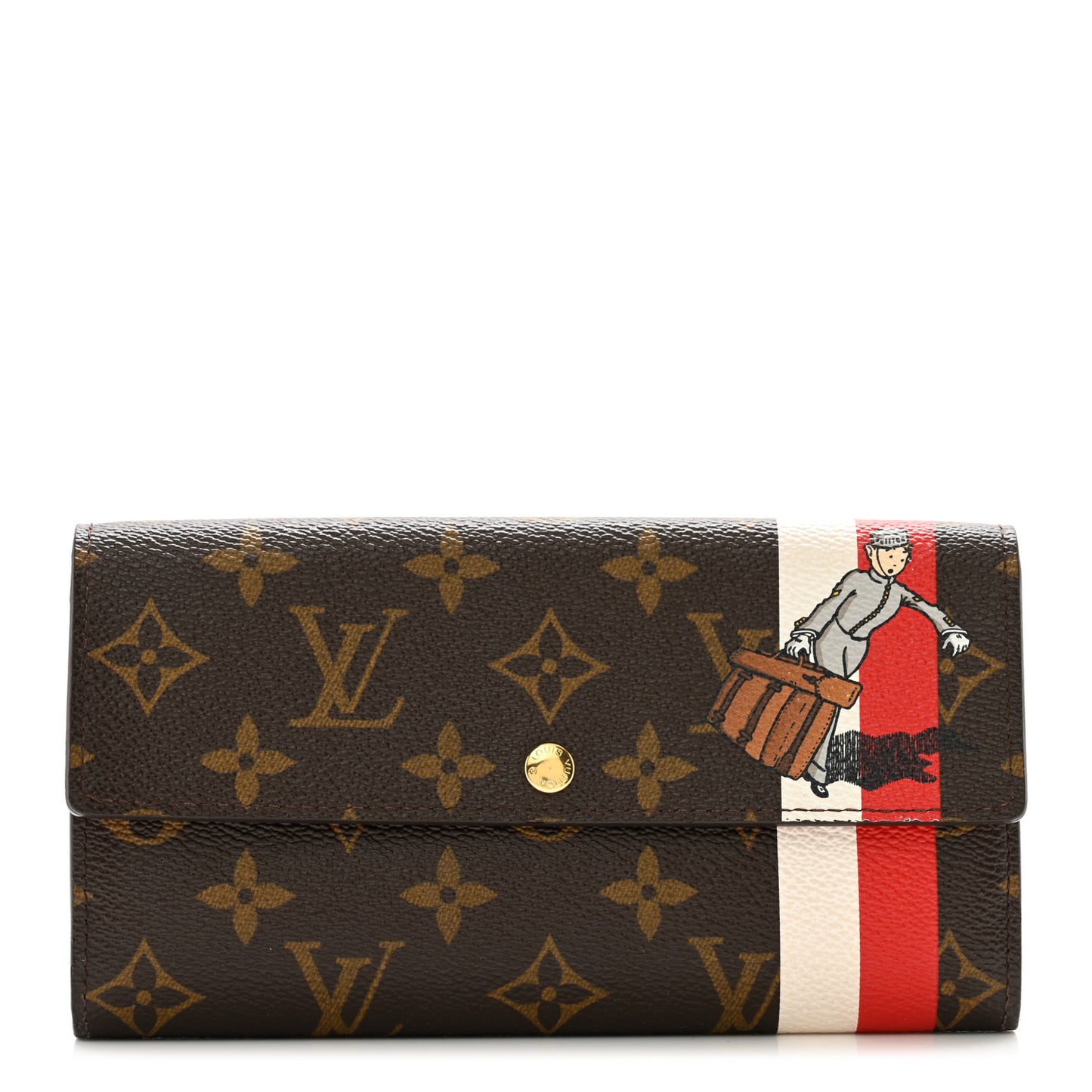 Monogram Groom Sarah Wallet