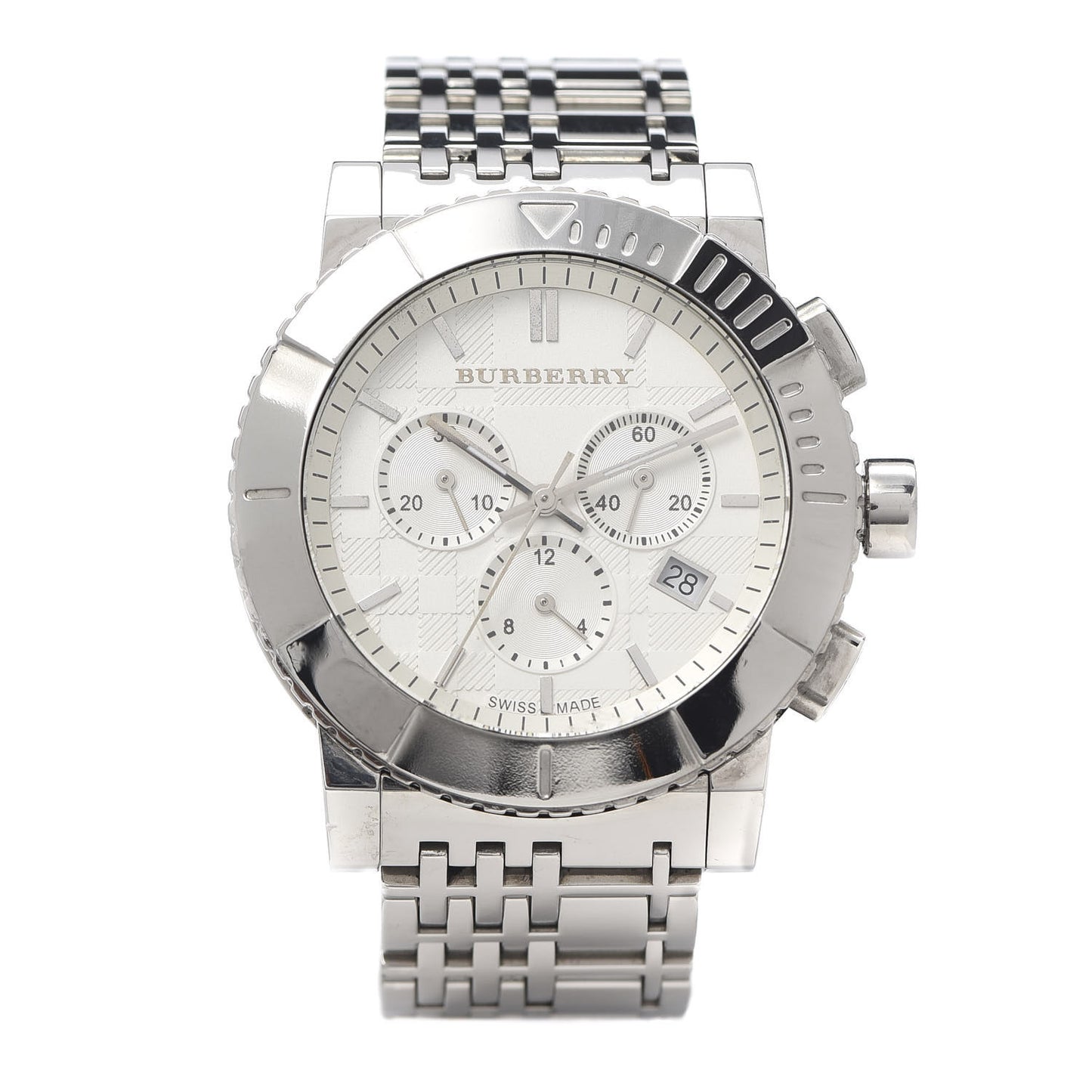Stainless Steel 42mm Chronograph Quartz Watch BU2303