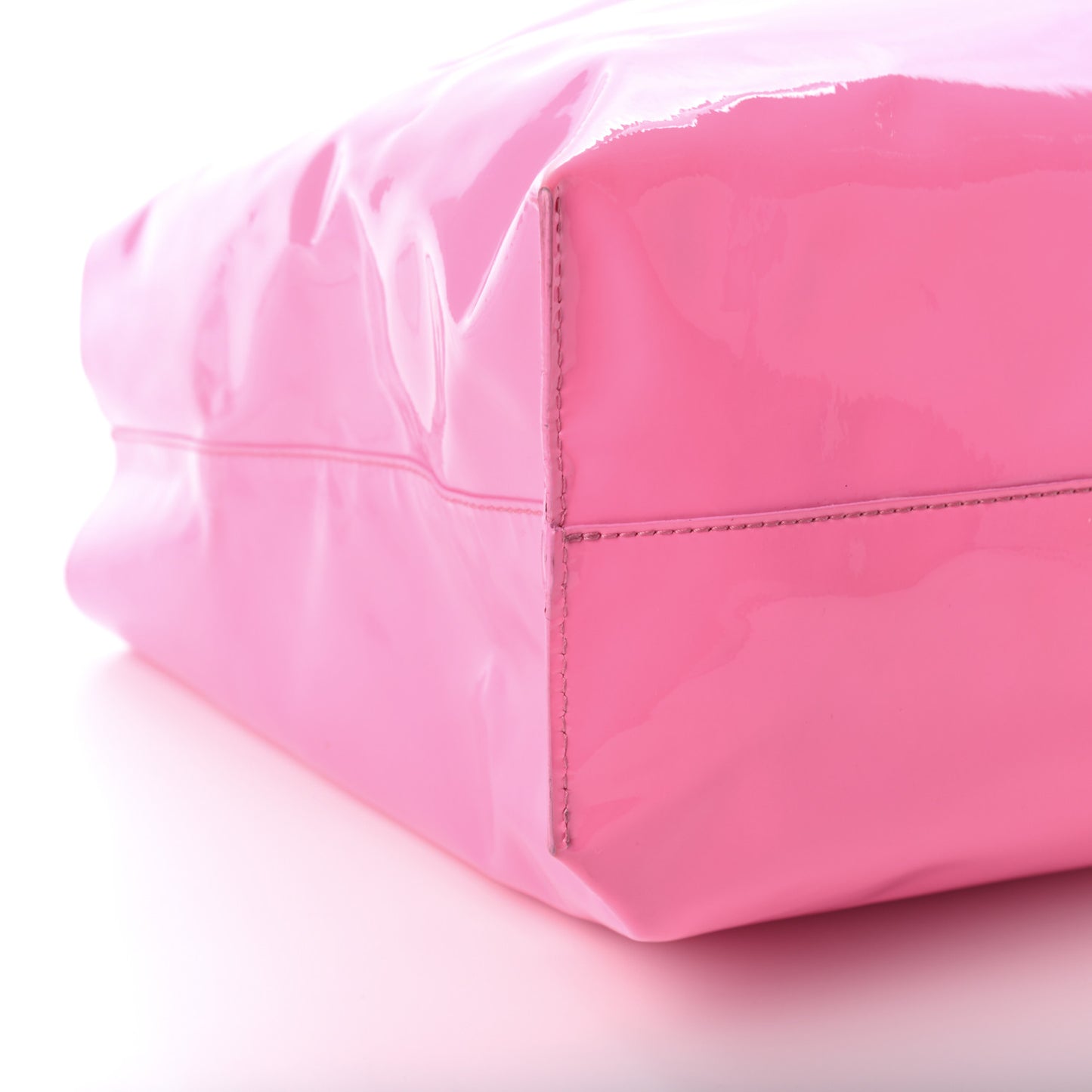 Vernice Palazzo Medusa Tote Pink