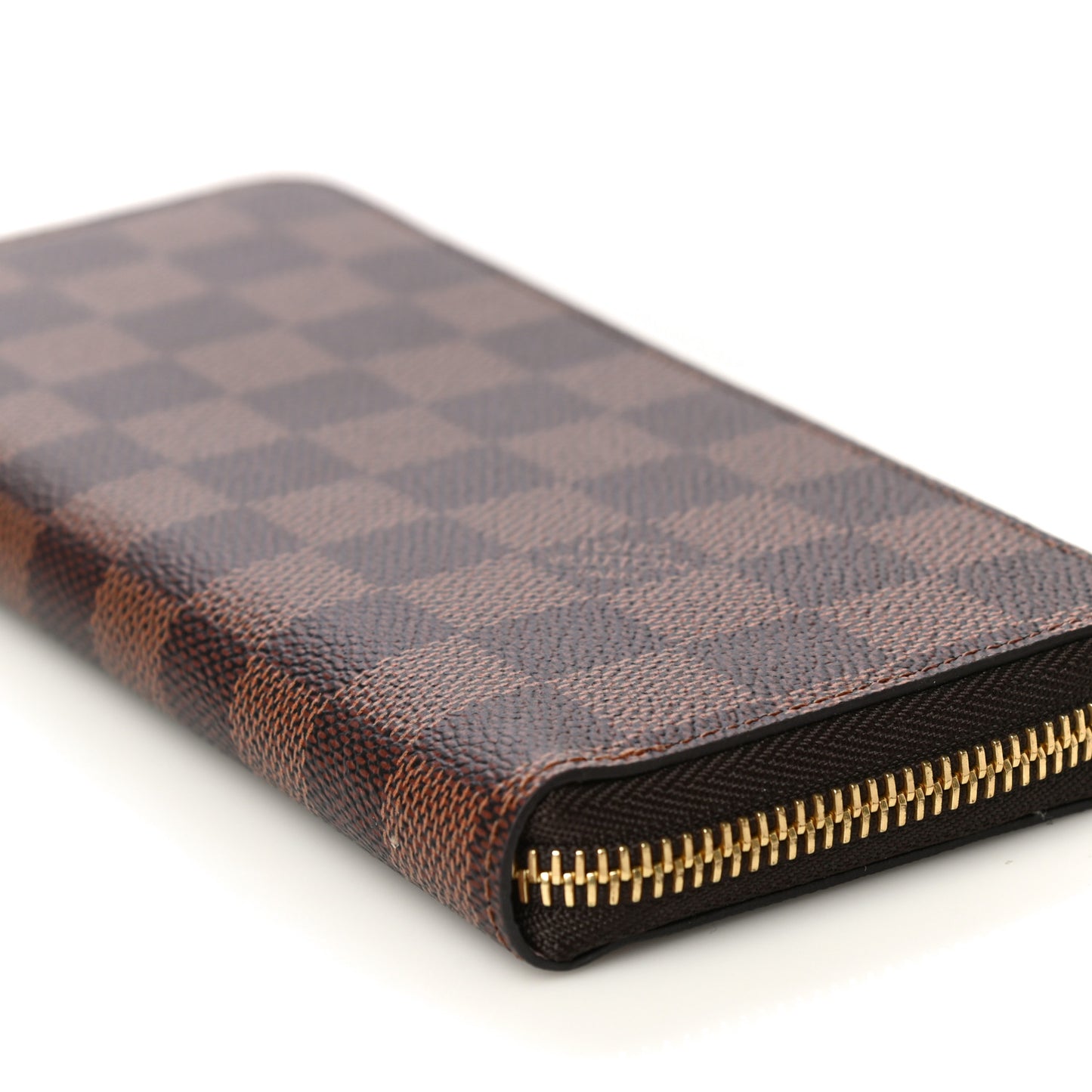 Damier Ebene Clemence Wallet Rose Ballerine