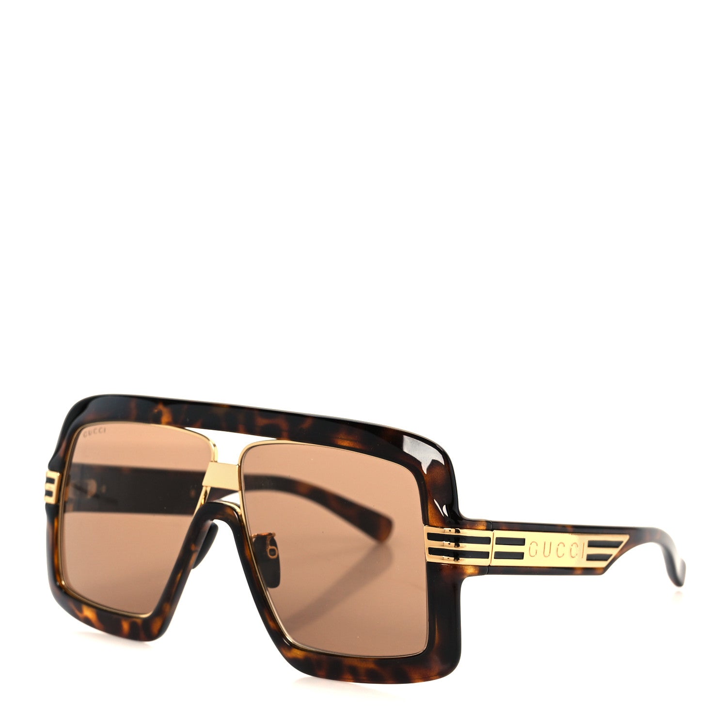 Gucci Acetate Sunglasses GG0900S Tortoise 1 of 8