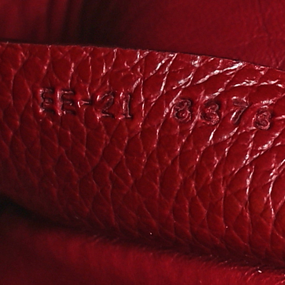 Salvatore Ferragamo Grained Calfskin Gancini Crossbody Flap Carmine 7 of 11