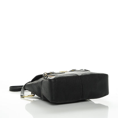 3.1 Phillip Lim 3.1 Textured Calfskin Medium Pashli Satchel Black 4 of 8