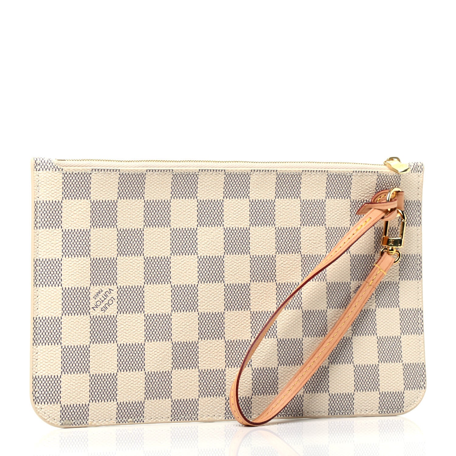 Louis Vuitton Damier Azur Neverfull MM GM Pochette 2 of 4