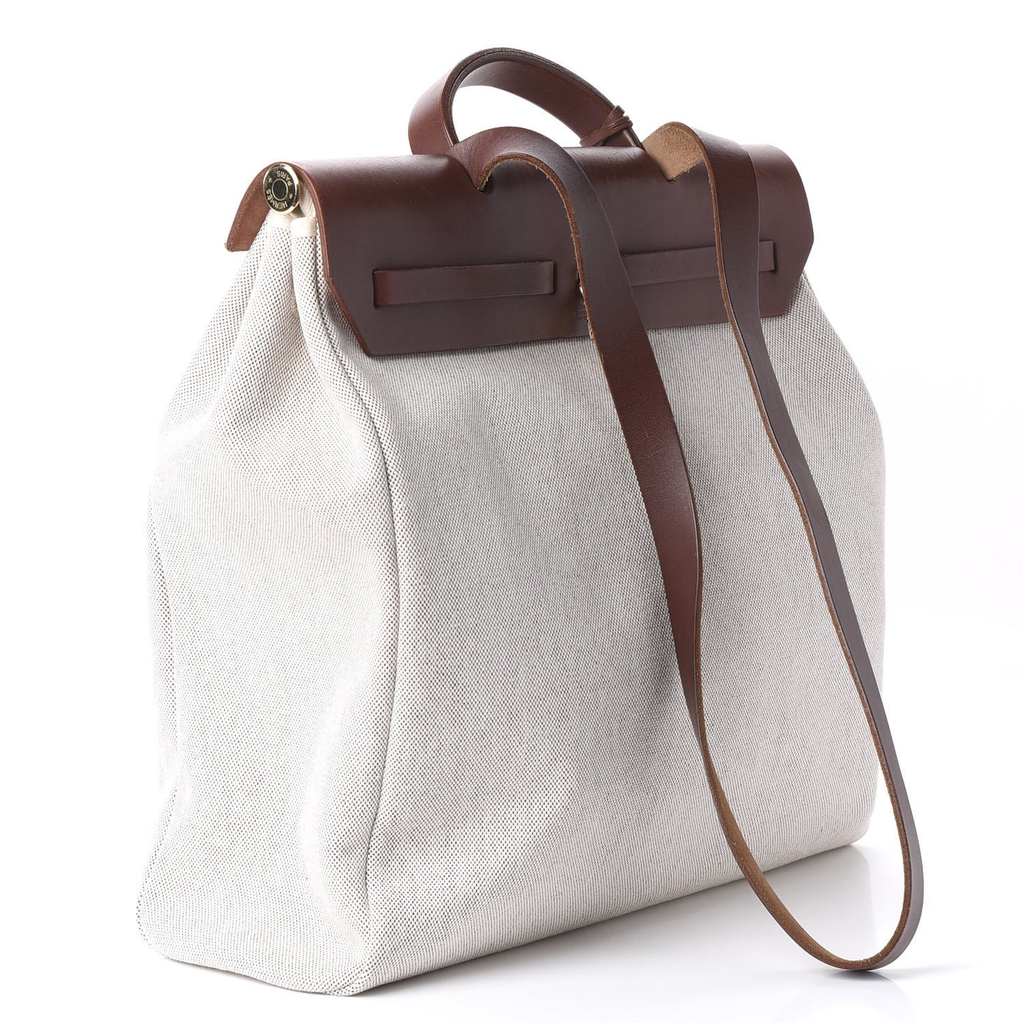 Toile Vache Calfskin Herbag 39 MM Natural
