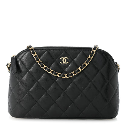 Chanel Caviar Quilted Classic Clutch with Chain Black 1 of 11