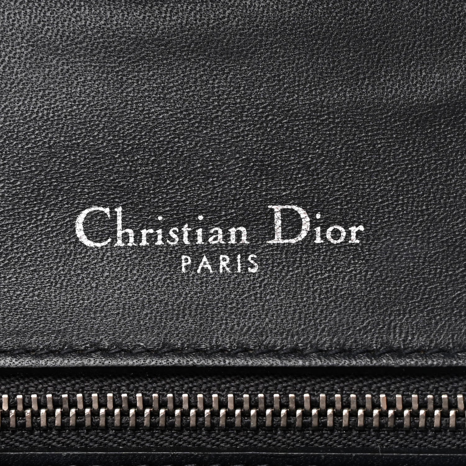 Christian Dior Metallic Patent Micro-Cannage Medium Diorama Flap Bag Silver 6 of 10