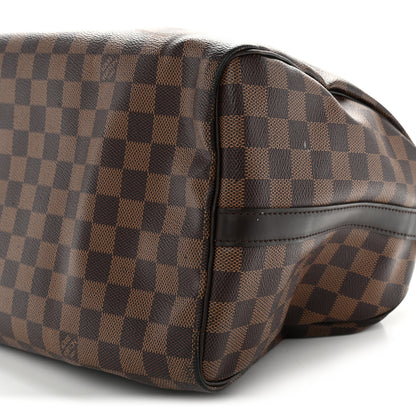 Louis Vuitton Damier Ebene Speedy Bandouliere 35 10 of 14