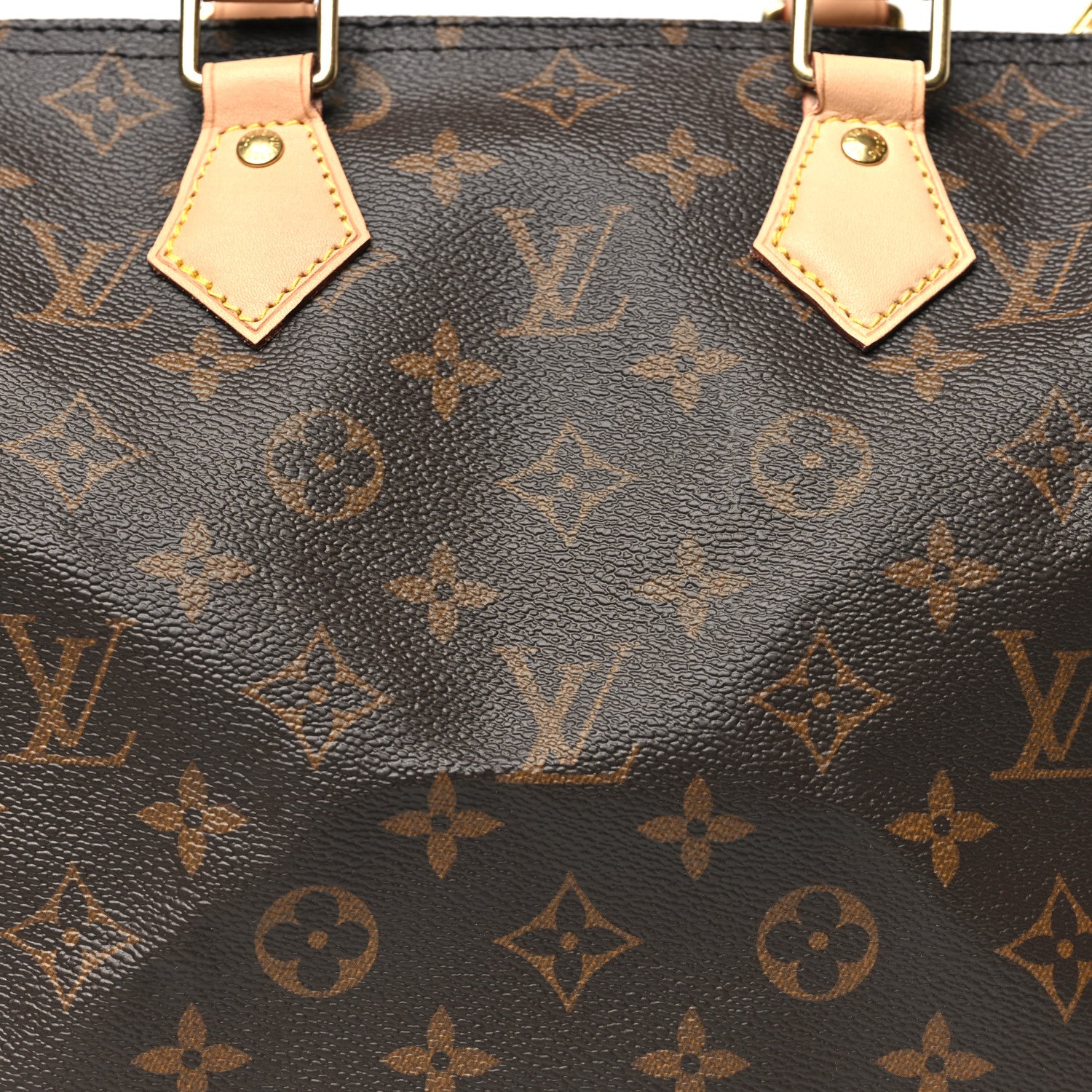 Louis Vuitton Monogram Speedy Bandouliere 25 5 of 10