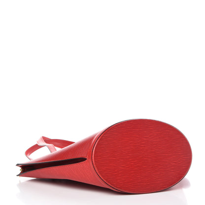 Louis Vuitton Epi Saint Jacques GM Castillan Red 4 of 8