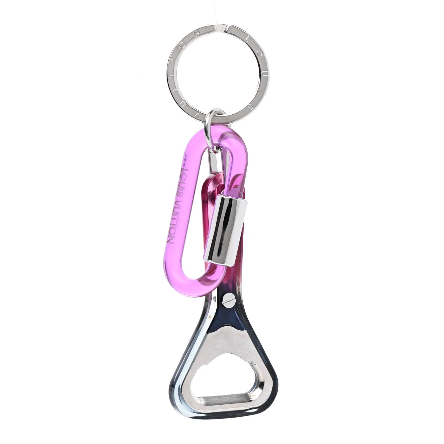 Prism Bottle Opener Bag Charm Key Holder Multicolor
