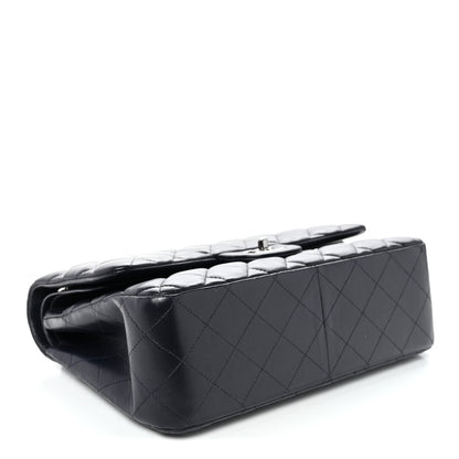 Chanel Lambskin Quilted Jumbo Double Flap Navy 4 of 10