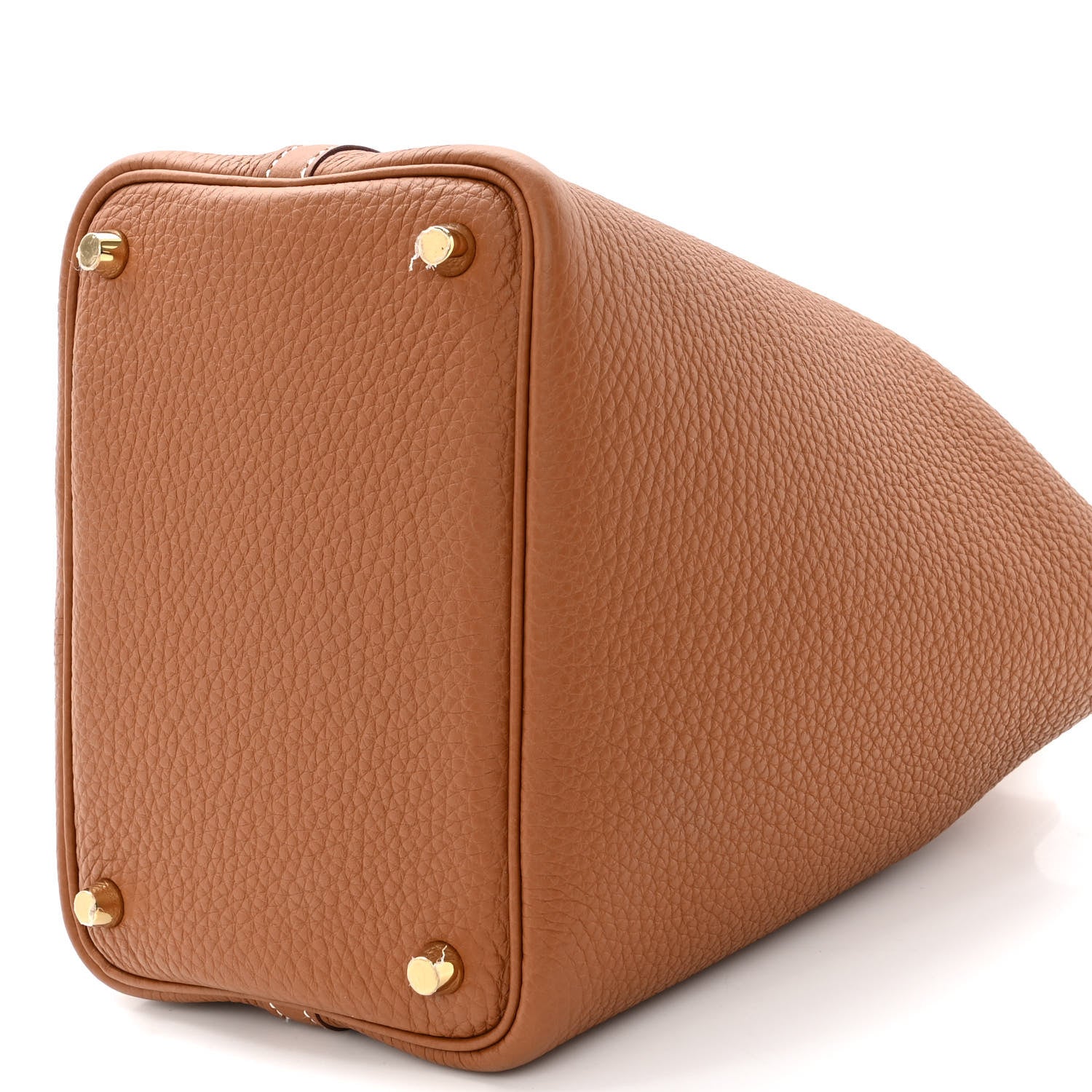 Hermes Taurillon Clemence Picotin Lock 18 PM Gold 10 of 11