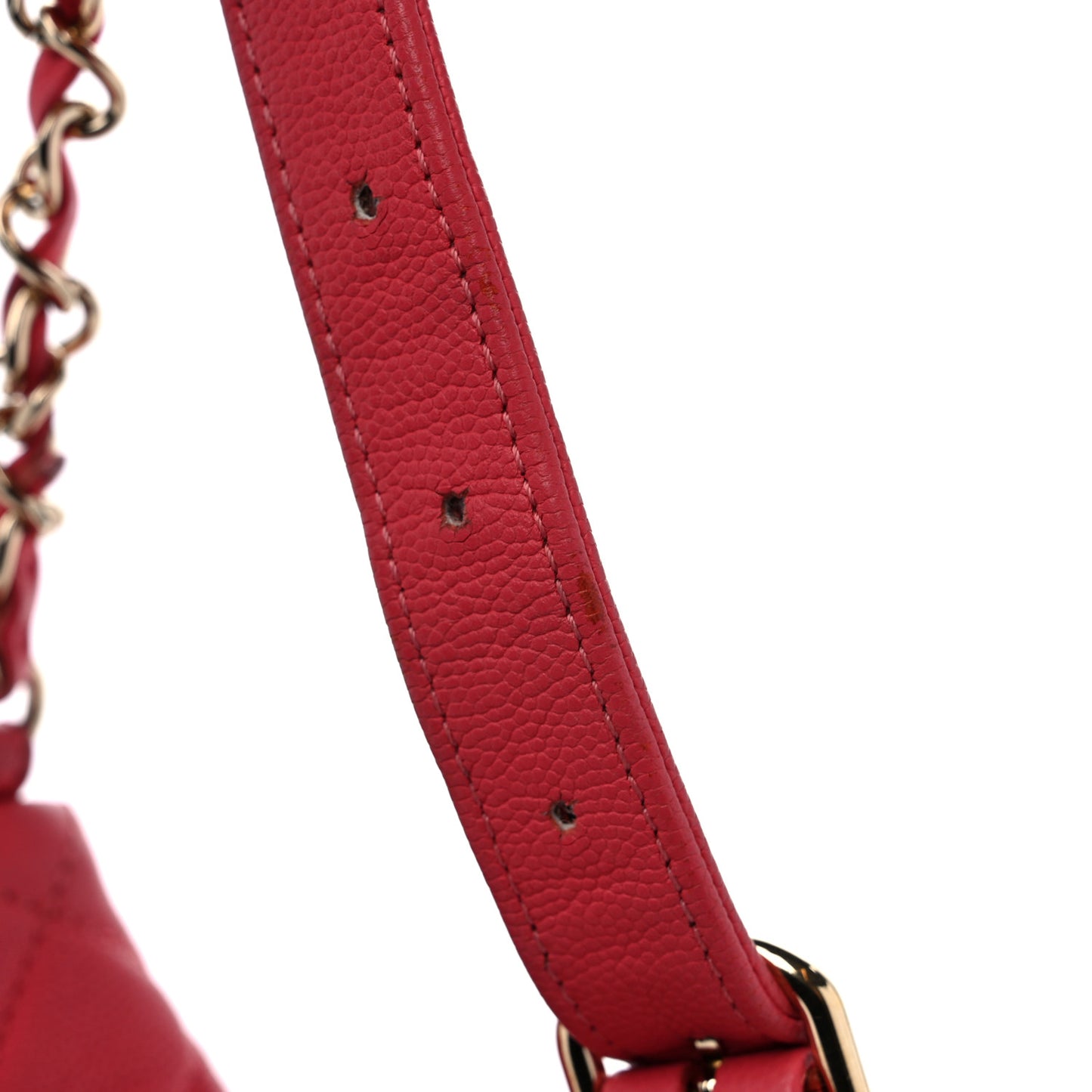 Caviar Quilted Business Affinity Waist Belt Bag Pink