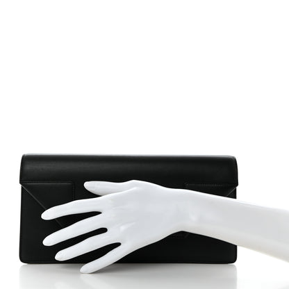 Saint Laurent Calfskin Classic Betty Clutch Black 2 of 9