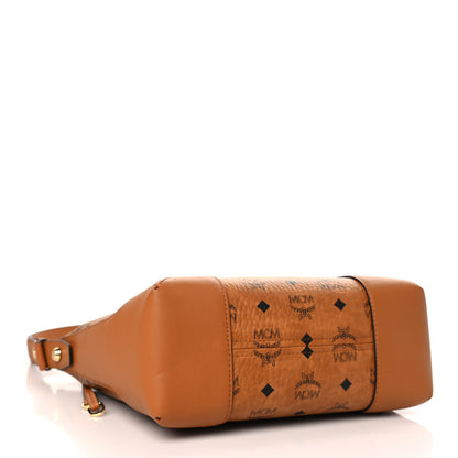 MCM Visetos Medium Klara Hobo Cognac 4 of 8