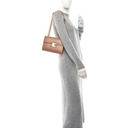 Celine Natural Calfskin Triomphe Strap Bag Nude 2 of 11