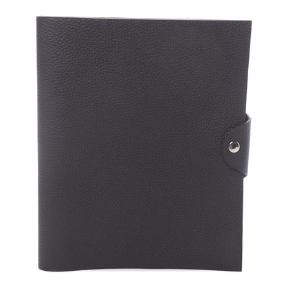 Hermes Togo Ulysse MM Notebook Cover Black 1 of 8