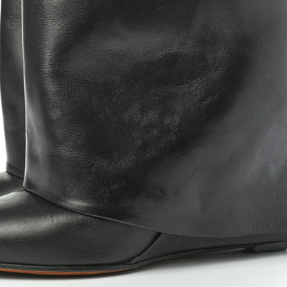 Givenchy Calfskin Newton Over The Knee Boots 36.5 Black 5 of 9