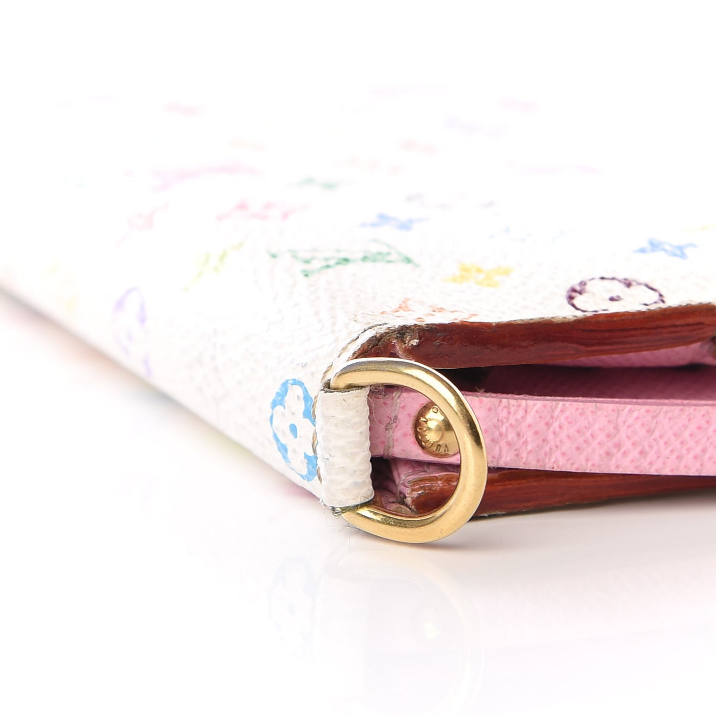 Monogram Multicolor Insolite Wallet White Litchi
