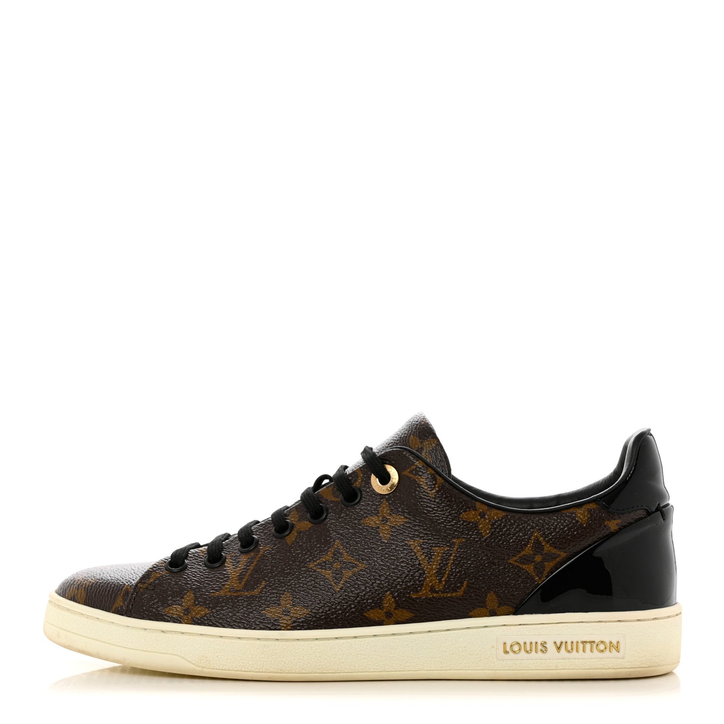 Patent Monogram Frontrow Sneakers 39