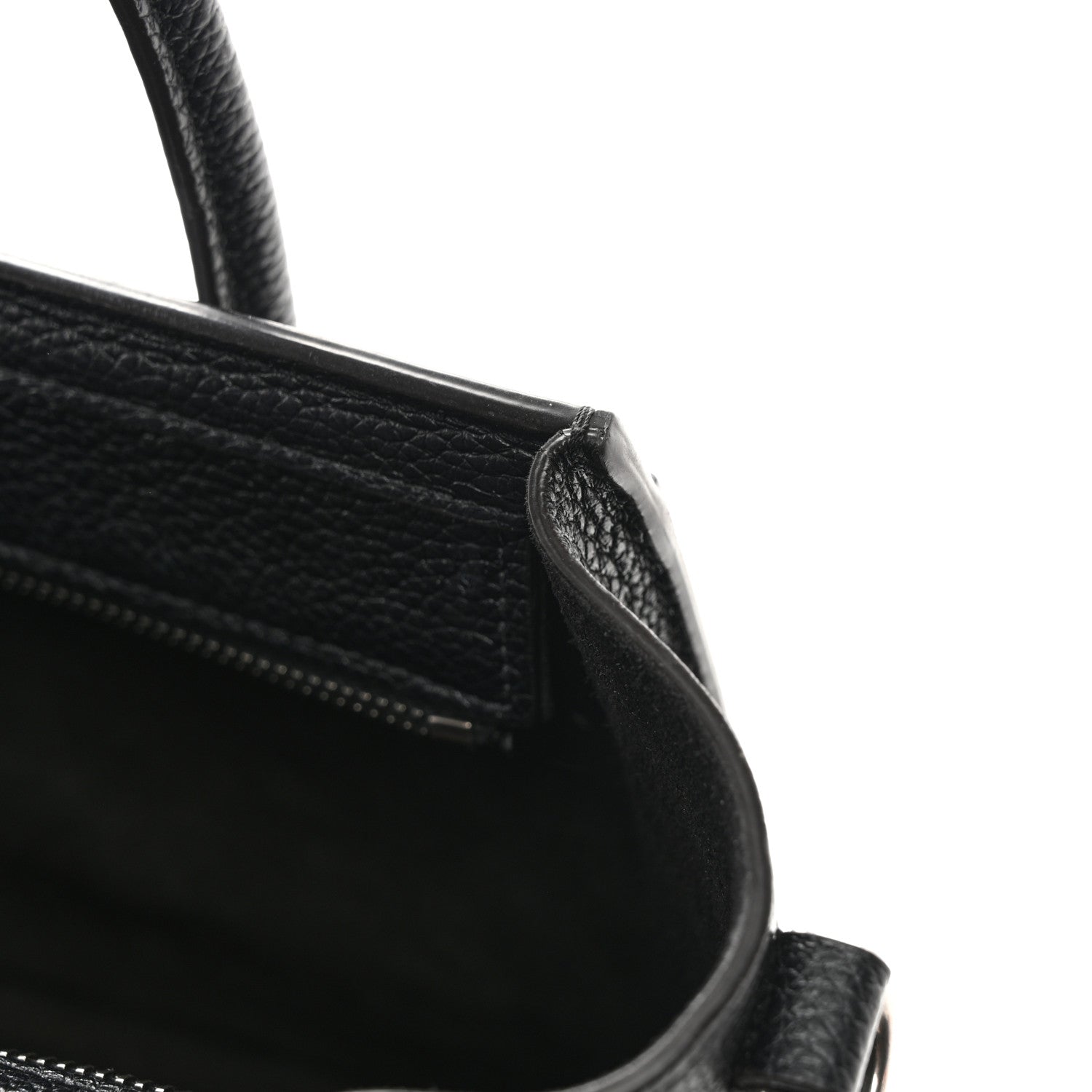 Celine Drummed Calfskin Nano Luggage Black 11 of 11