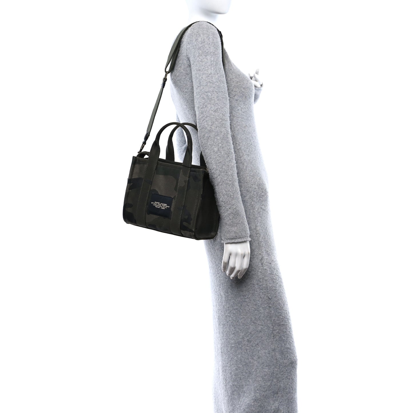 Canvas Camouflage Small The Tote Bag Khaki