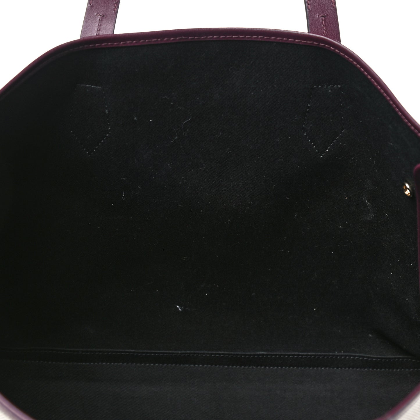 Canvas Medium Bond Shopper Tote Aubergine