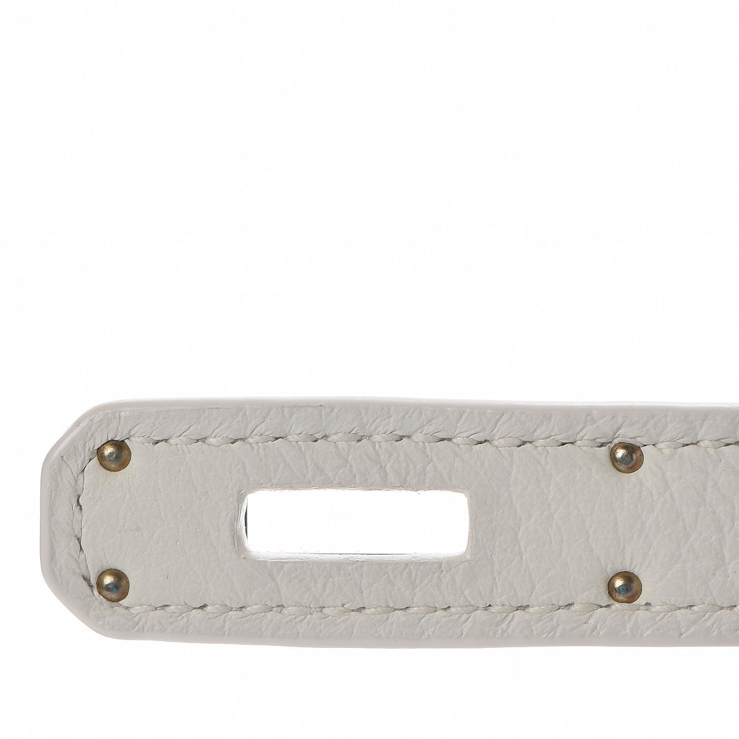 Taurillon Clemence Birkin 35 White