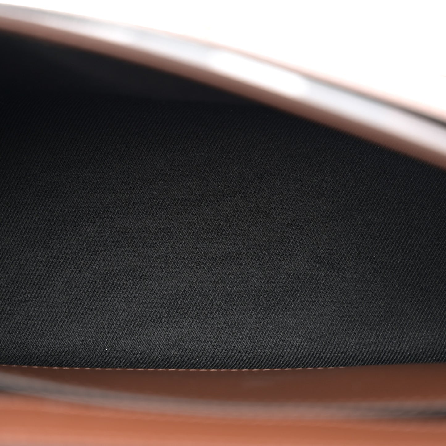 Calfskin Giant Check E-Canvas Note Crossbody Bag Dark Birch Brown