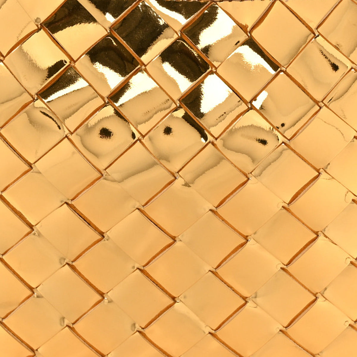 Bottega Veneta Mirror Laminated Nappa Intrecciato Mini Sardine Bag Gold 7 of 10